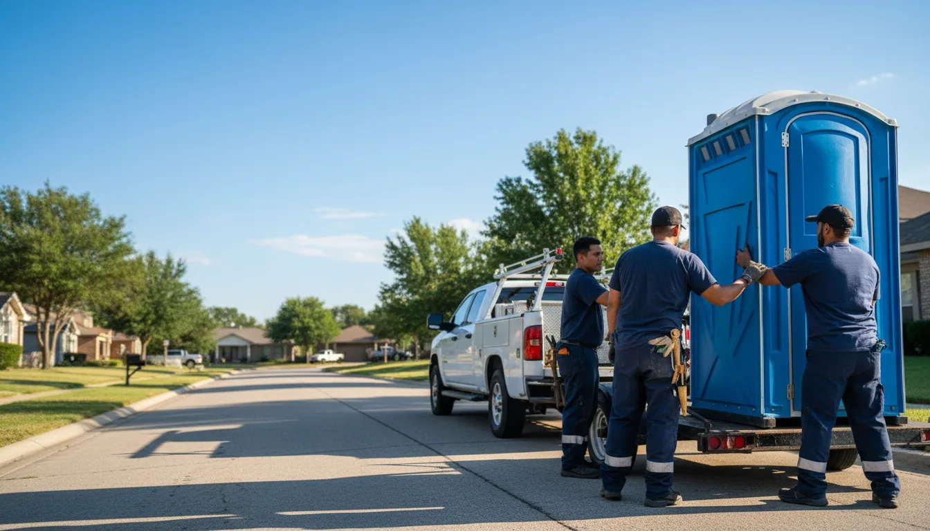 Portable Toilet Rental in Mount Vernon, AR near me